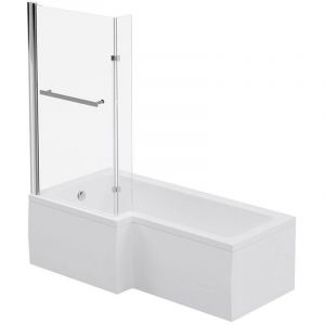 Home Deluxe - Baignoire-douche elara - 170 x 85 cm droite