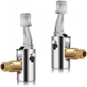 Pi&egrave;ce d'embout de gonflage de pneu de voiture, embout de pompe &agrave; v&eacute;lo, valve de pneu de voiture, embout de gonflage &agrave; bille, embout de gonflage de