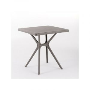 Table design Hugo par Flow Taupe