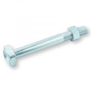 Vis Express - Boulon (vendu avec Ecrou) M20X400 T&ecirc;te carr&eacute;e 32X32X13 Classe 4.8 Acier zingu&eacute;-1 piece