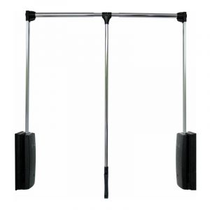 Itar - Elévateur de penderie double - Largeur mini : 830 mm - Largeur maxi : 1150 mm