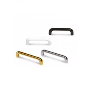 Poign&eacute;e Assa 7552 - talla Noir brillant. 80x9x26mm. Entraxe 70mm.