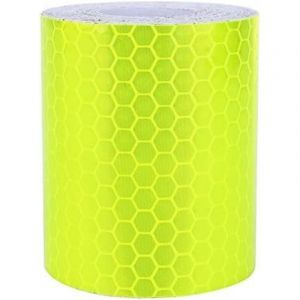 Ruban réfléchissant - 5cm × 3 mètres Ruban Auto-AdhéSif RéFléChissant, Autocollant auto-adhésif Haute visibilité pour véhicules Voitures Remorques