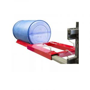 Manipulateur de f&ucirc;t horizontal pour chariot &eacute;l&eacute;vateur - F&ucirc;t m&eacute;tallique et plastique 220L - Charge max 300kg - 840009305