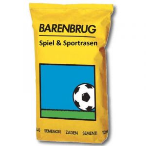 BARENBRUG Graines de gazon Gazon de jeu et de sport 5 kg Gazon d'usage courant Gazon familial