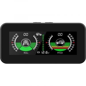 M50 GPS Inclinomètre Numérique Compteur de Vitesse HUD de Voiture Compteur de Pente avec Alarme de Survitesse Boussole pour tous les Véhicule