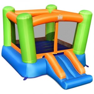 Maisonchic - Château Gonflable avec Trampoline Grand Trampoline et Toboggan pour Enfants 250 x 195 x 141 cm (sans gonfleur) design in