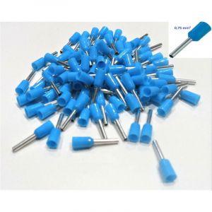 Elematic - Embout de cablage pré-isolé fil souple isolé de 0.5 mm² à 25 mm² simple ou double Quantité Embout: Lot de 200 Embouts - Embout de câblage: