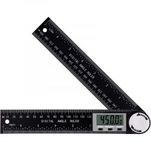 Lablanc - Détecteur D'angle Numérique, Règle D'angle D'outil de Mesure D'angle de Rapporteur D'inclinomètre Numérique avec écran lcd pour la