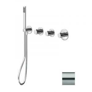 Paffoni - Modular Box - Mitigeur thermostatique encastré, pour 2 sorties, inox MDE000ST