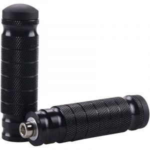 2pcs Cale Pied Moto Repose-Pieds CNC Arri&egrave;re Universel 8mm Antid&eacute;rapant Repose-Pieds P&eacute;dales