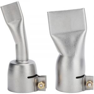 Pistolet de soudage &agrave; buse plate, petite pointe de 20mm et grande pointe de 40mm pour outil de soudage en acier inoxydable, 2 pi&egrave;ces