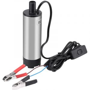 Gistuch - Pompe Carburant 51mm dc 12V 51mm Pompe à huile Pompe electrique carburant Pompe submersible amovible pour le transfert de carburant,