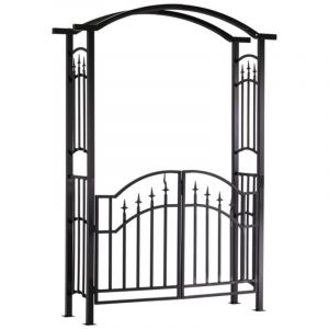 Dema - Arche de jardin - Gloriette avec portillon 'Freiburg' pour rosiers