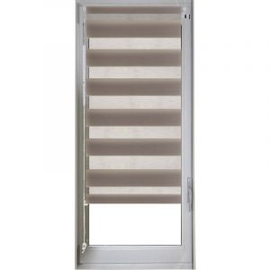 Store enrouleur jour/nuit Taupe 62x170 cm