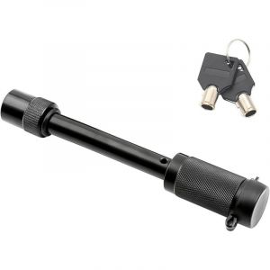 Verrou d'attelage de remorque, goupille de verrouillage de r&eacute;cepteur d'attelage de remorque de 5/8 po, avec capuchon &eacute;tanche et 2 cl&eacute;s