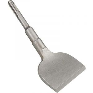SDS Plus Burin plat 165 mm x 75 mm Burin &agrave; bec coud&eacute; Burin professionnel Burin large pour utilisation en c&eacute;ramique Dalles de sol -