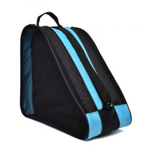 Sac Roller,39 x38 x20cm Sac de Patin à Glace Séparation Sèche et Humide Sac de Patin à roulettes avec Bandoulière Réglable Sac Chaussures Ski pour