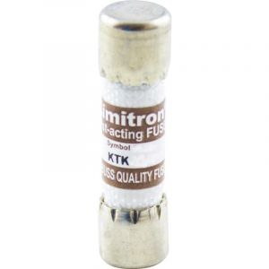 Micro-fusible Bussmann by Eaton ktk 20 a (ø x l) 10.3 mm x 38 mm 20 a 600 v ultra-rapide -ff- 1 pc(s) S37435