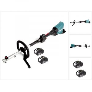 Makita DUX 60 T Entra&icirc;nement multifonctions sans fil 36V ( 2x 18V ) Brushless + 2x batterie 5,0Ah