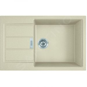 Franke - Sirius 2.0 - &Eacute;vier en tectonite S2D 611-78 xl, 78x50 cm, beige 143.0670.897