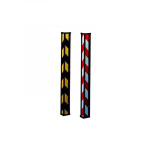 Signaletique.biz France - Protection d'angle, cornières de protection vendu par paire.- Jaune et noir -