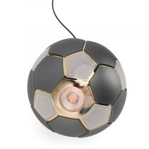 SJLERST Lampe LED suspendue en forme de ballon de football, luminaire d&eacute;coratif de plafond, id&eacute;al pour une chambre &agrave; coucher ou un int&eacute;rieur, lumi&egrave;re