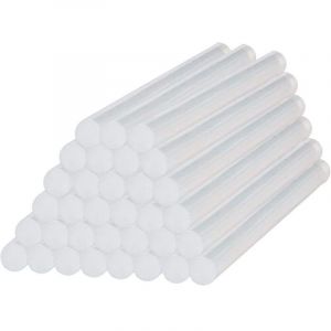 40 B&acirc;ton de Colle Chaude, 11x150 mm B&acirc;tons de Colle Chaude Transparents pour Pistolet &agrave; Colle Chaude, Sans Solvant, S&eacute;chage Rapide