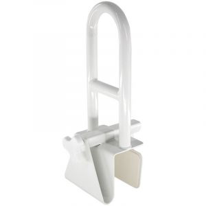 Barre d'Appui Baignoire Senior, Barre d'Appui Baignoire Senior R&eacute;glable, Poign&eacute;e Baignoire de S&eacute;curit&eacute; Blanche, Barre Baignoire Sans Percage, Soutien