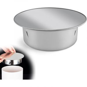 Couvercle de Chemin&eacute;e, 100 mm Bouchon pour Tuyau de Po&ecirc;le en Acier Inoxydable, Chapeau Chemin&eacute;e, Convient &agrave; la Plupart des Types de Tubes de Four