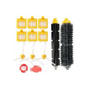 Accessoires Remplaçant Kit pour iRobot Roomba Série 700 (700, 760, 770, 780 790), Brosses Latérale, Filtres, Brosse de Cerda - Redom