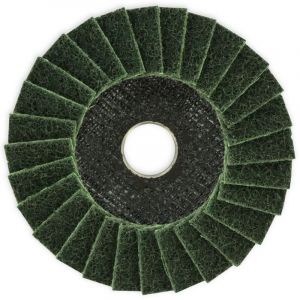 Tivoly &bull; Disque LAMELLES NON TISSE (Cartonnette brochable) / Dim &Oslash;125 / Grain fin