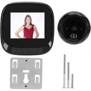 Visionneuse de porte numrique, visionneuse de porte de sonnette lectronique judas de porte judas, visionneuse de porte grand angle visionneuse de