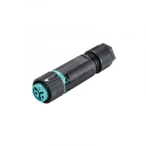 Wieland - Electric 46.031.4551.6 Cosse cylindrique mâle femelle, droit Nombre total de pôles: 2 Série (connecteur rond): rst® mini 1 pc(s) S301331