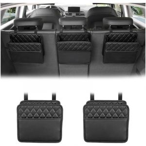 Organiseur de coffre 2 pi&egrave;ces, pour Citro&euml;n Ami AMI Xsara Picasso Berlingo C1 C2 C3 Aircross C4, organiseur de coffre pliable, fond antid&eacute;rapant