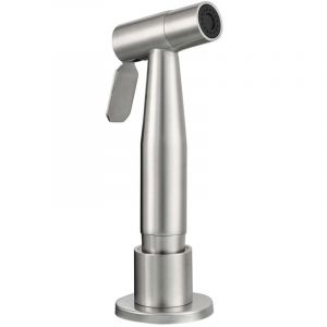 Robinet Cuisine avec Douchette Acier Inoxydable Robinet Cuisine Douchette Escamotable Mitigeur Cuisine Douchette Extractible Nickel Bross&eacute;