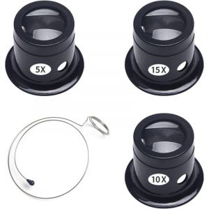 Loupe Horloger, Loupes Bijoutier, Loupe Monoculaire, Loupe de R&eacute;paration de Montre, Loupes D'horloger, Montre Horloge R&eacute;paration