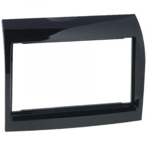 Adnauto - Facade autoradio FA435AD 2Din compatible avec Fiat Ducato 11-15 - Noir brillant