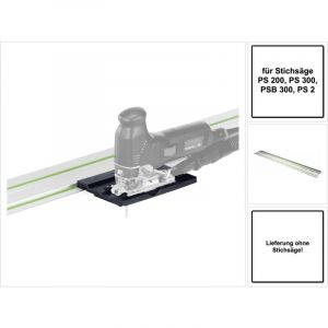 Festool - fs-ps/psb 300 Butée de guidage (490031) + Rail de guidage 1400 mm (491498) pour scie sauteuse ps 200, ps 300, psb 300, ps 2
