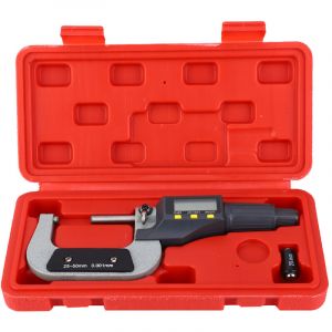 Microm&egrave;tre &eacute;lectronique num&eacute;rique 0,001 mm, microm&egrave;tre d'ext&eacute;rieur, pied &agrave; coulisse 25-50 mm