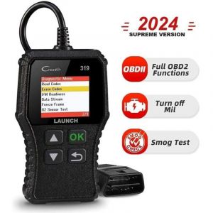 Launch CR319 Scanner Auto Diagnostic OBD2 / EOBD/Can pour Lire et Effacer Les Codes d'Erreur du Moteur