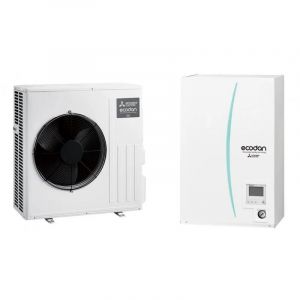 Pompe à chaleur air eau Mitsubishi Electric Ecodan Hydrobox istantanea SUZ-SWM60VA avec unité intérieure ERSD-VM2D