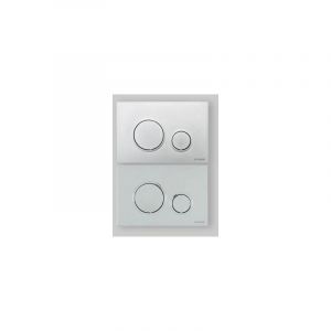 Schwab - Plaque de commande pour citerne modèle Vela, chrome poli