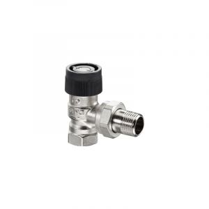 Oventrop - série vanne thermostatique a 1181006 dn 20, d&39angle, laiton nickelé