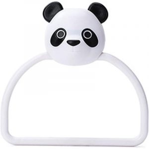 Porte-Serviette &agrave; Main Anneau de Serviette pour Salle de Bain Anneau de Serviette Mural Dessin Anim&eacute; Autocollants Non Marquants Porte-Serviette Suppor