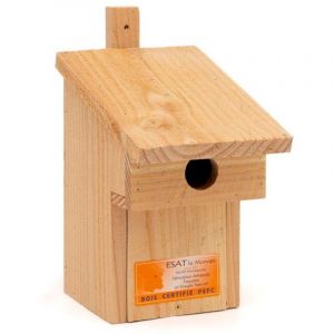 Atelier Du Morvan - Nichoir Balcon pour m&eacute;sanges, en pin Douglas du Morvan