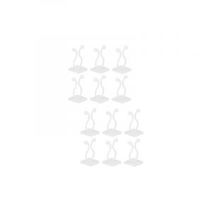 60 Pi&egrave;ces Crochet De Fixation Plante Porte-Plante Mural Crochet De Plante Crochet Mural d'escalade pour Plantes Fleur Liens De Plantes De Jardin Mur