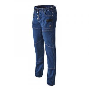 Jean de travail multipoches MOLLETON DENIM bleu T46 - PULS - 0307.9999.151 T46