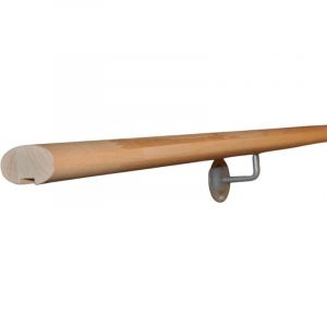 Levigne - Main Courante Hetre Ovale Longueur 150 Cm
