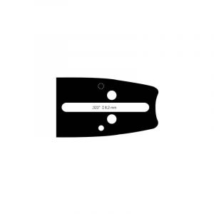 Guide Chaine Tronçonneuse Homelite 38cm .325 .058 (1,5mm).